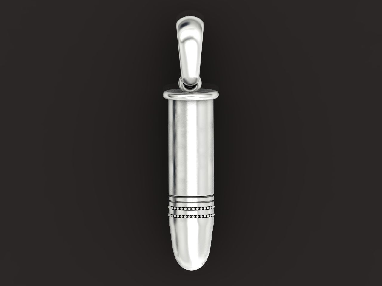 Bullet pendant 1275 3D print model_28