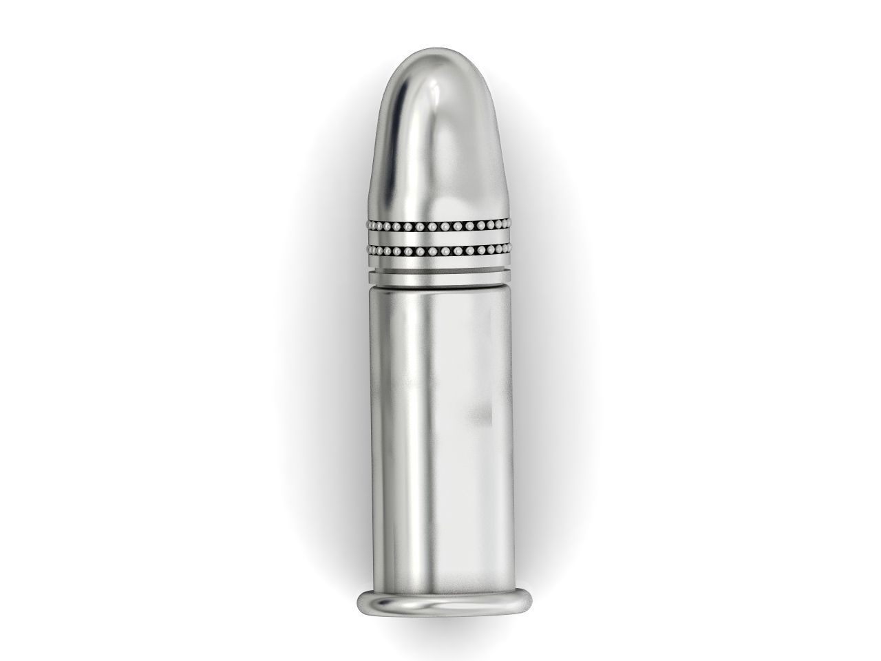 Bullet pendant 1275 3D print model_14