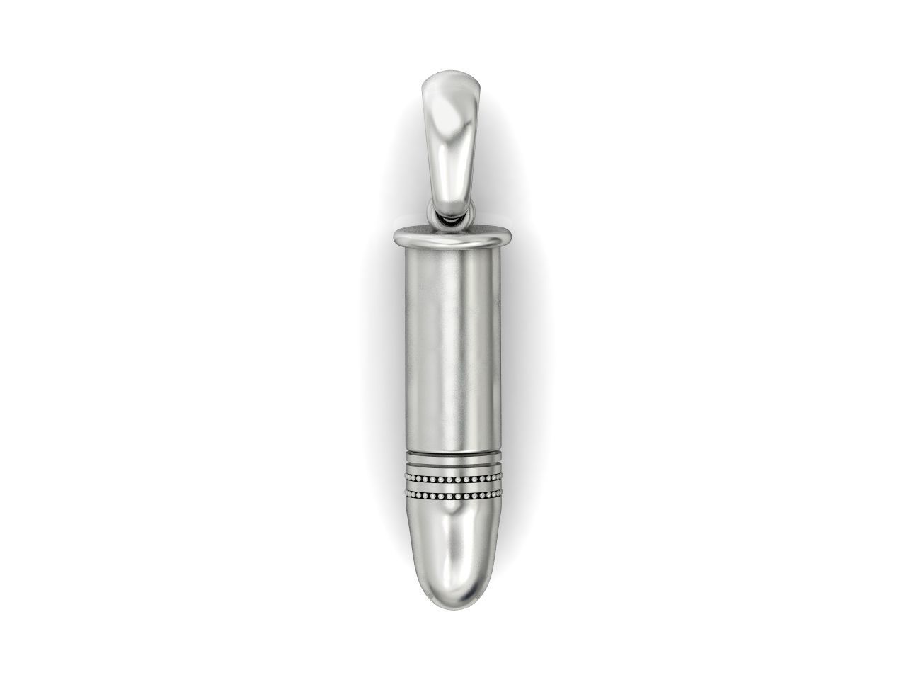 Bullet pendant 1275 3D print model_25