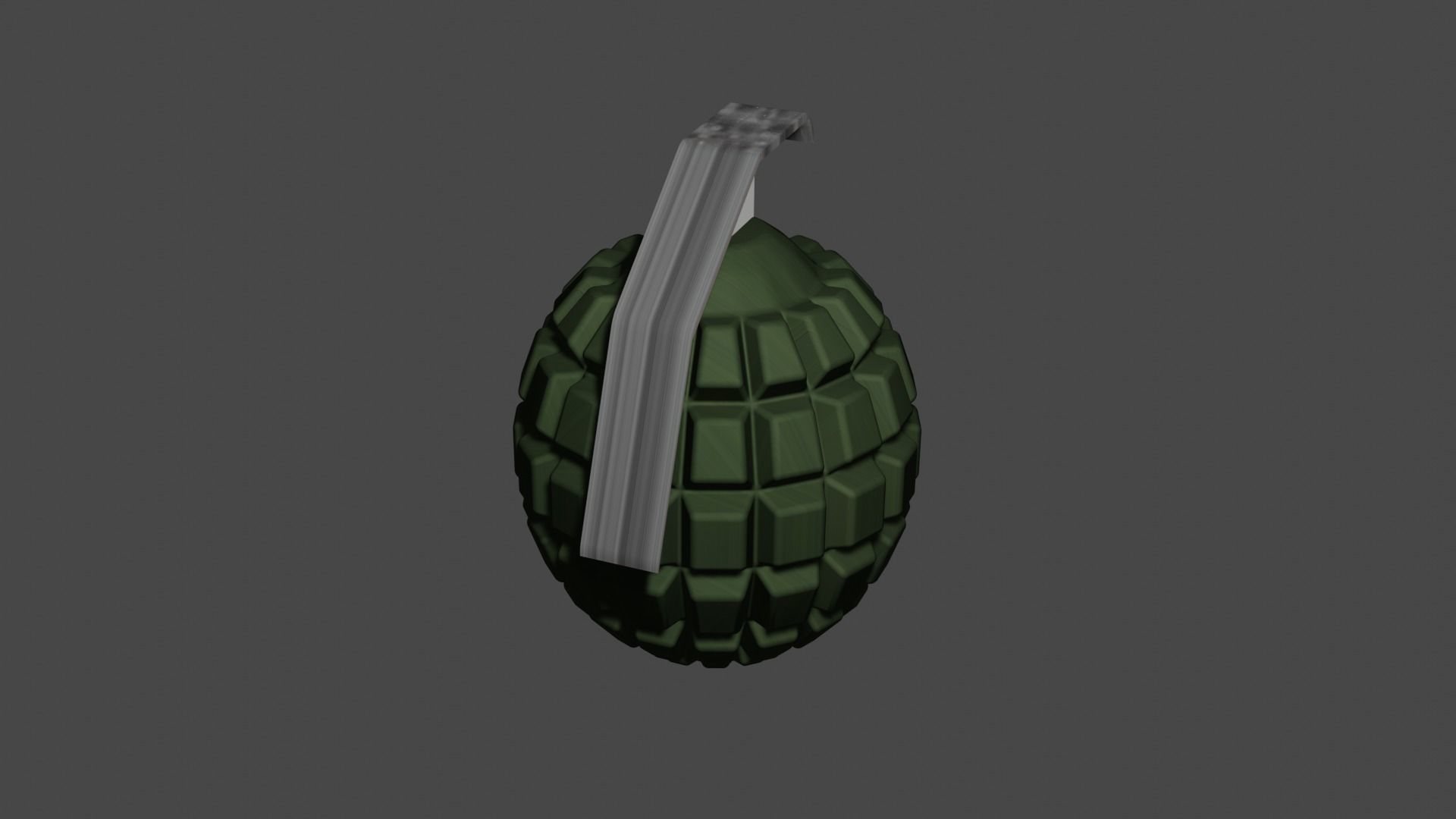 High-Detail 3D Model of Grenade Low-poly 3D model_6