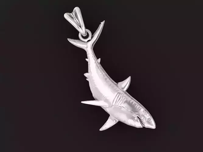 Shark pendant 1275