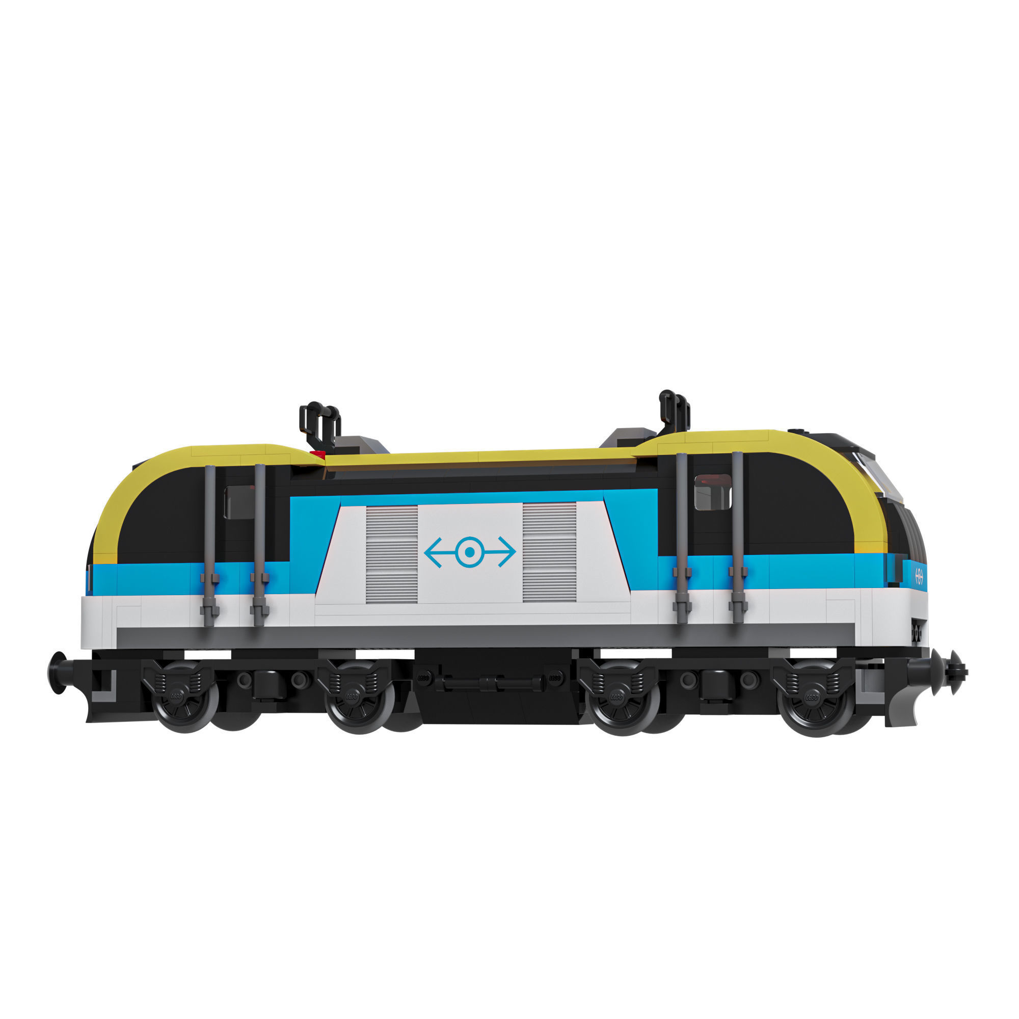 60336 Freight Train 3D model_3