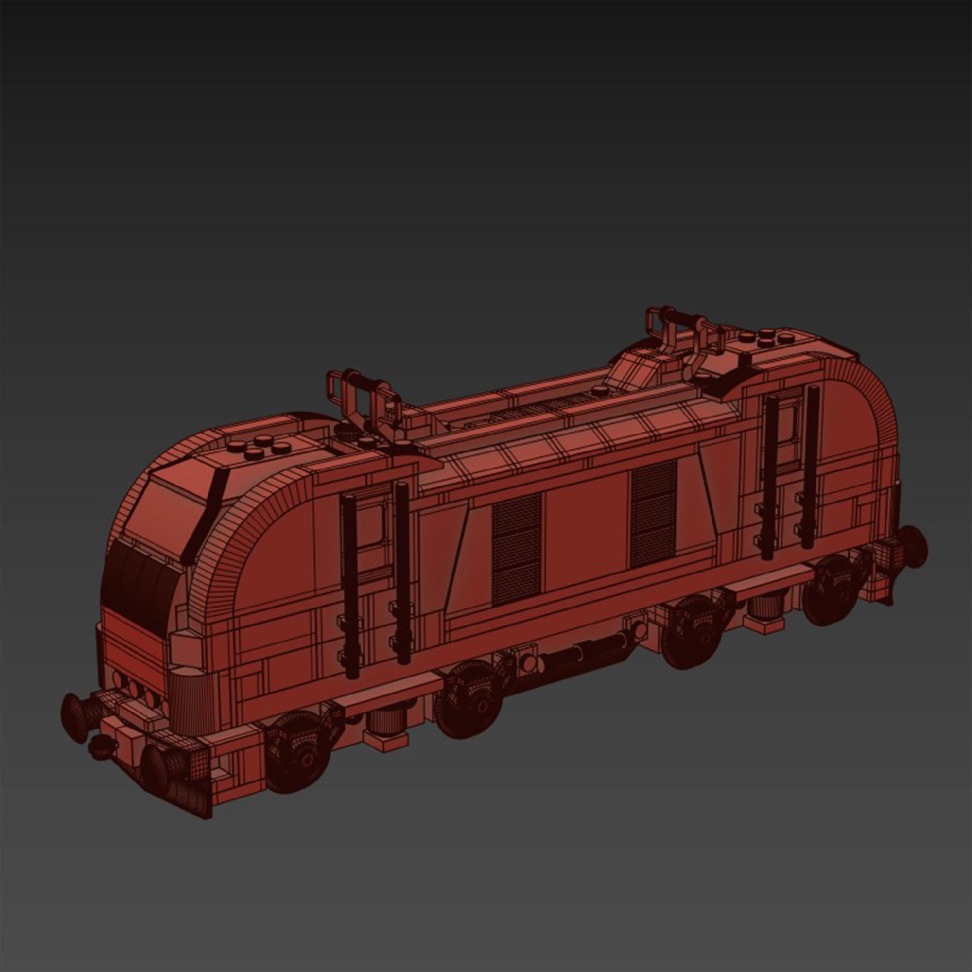 60336 Freight Train 3D model_6