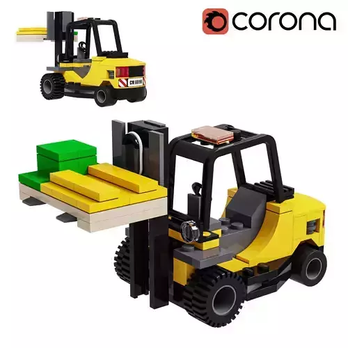 Lego 60198 Forklift truck