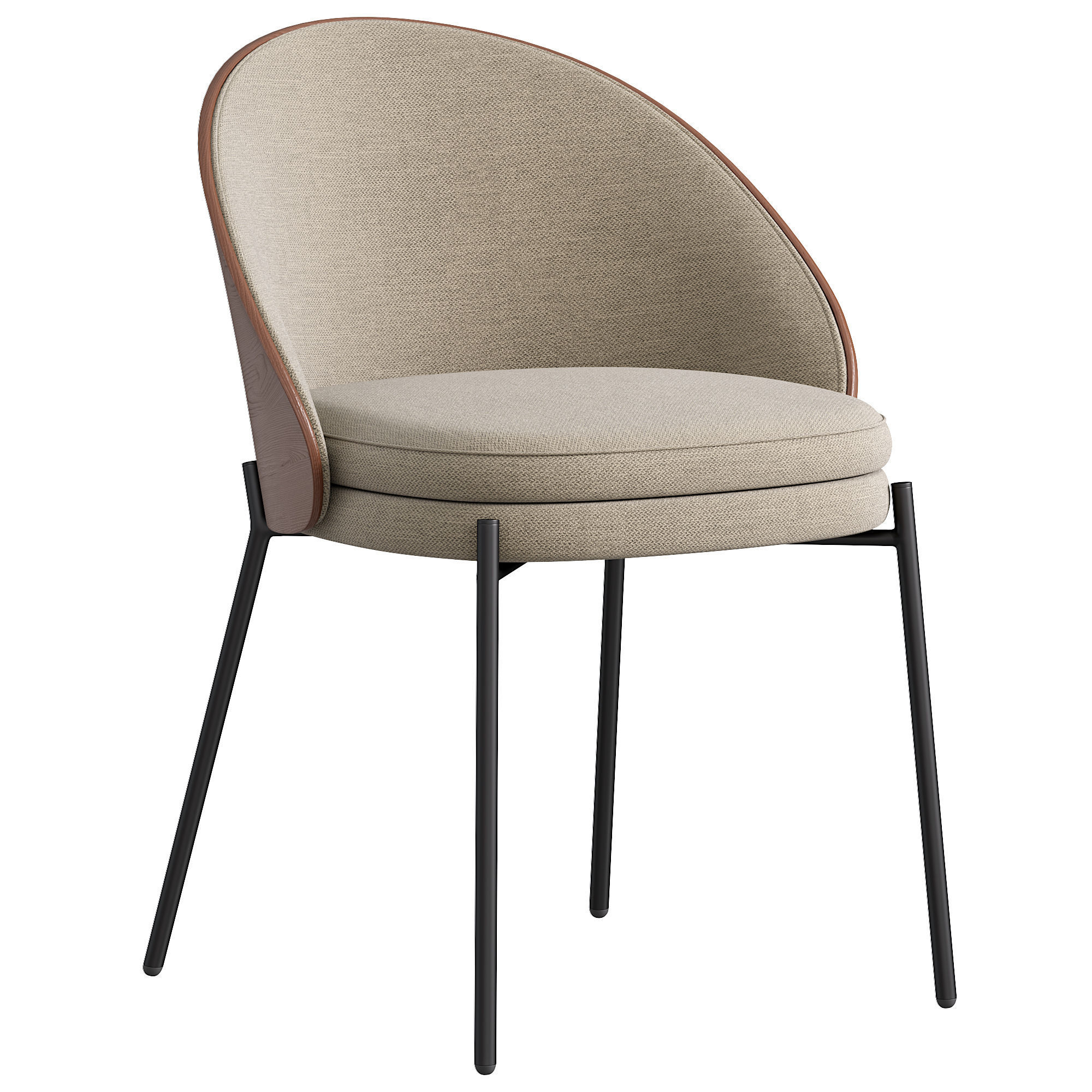 CHAIR EAMY by La Forma 3D model_1