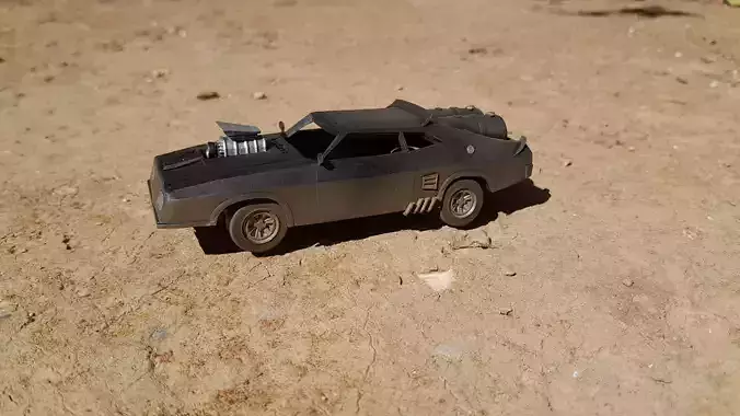 Mad Max V8 pursuit special interceptor 3D print model
