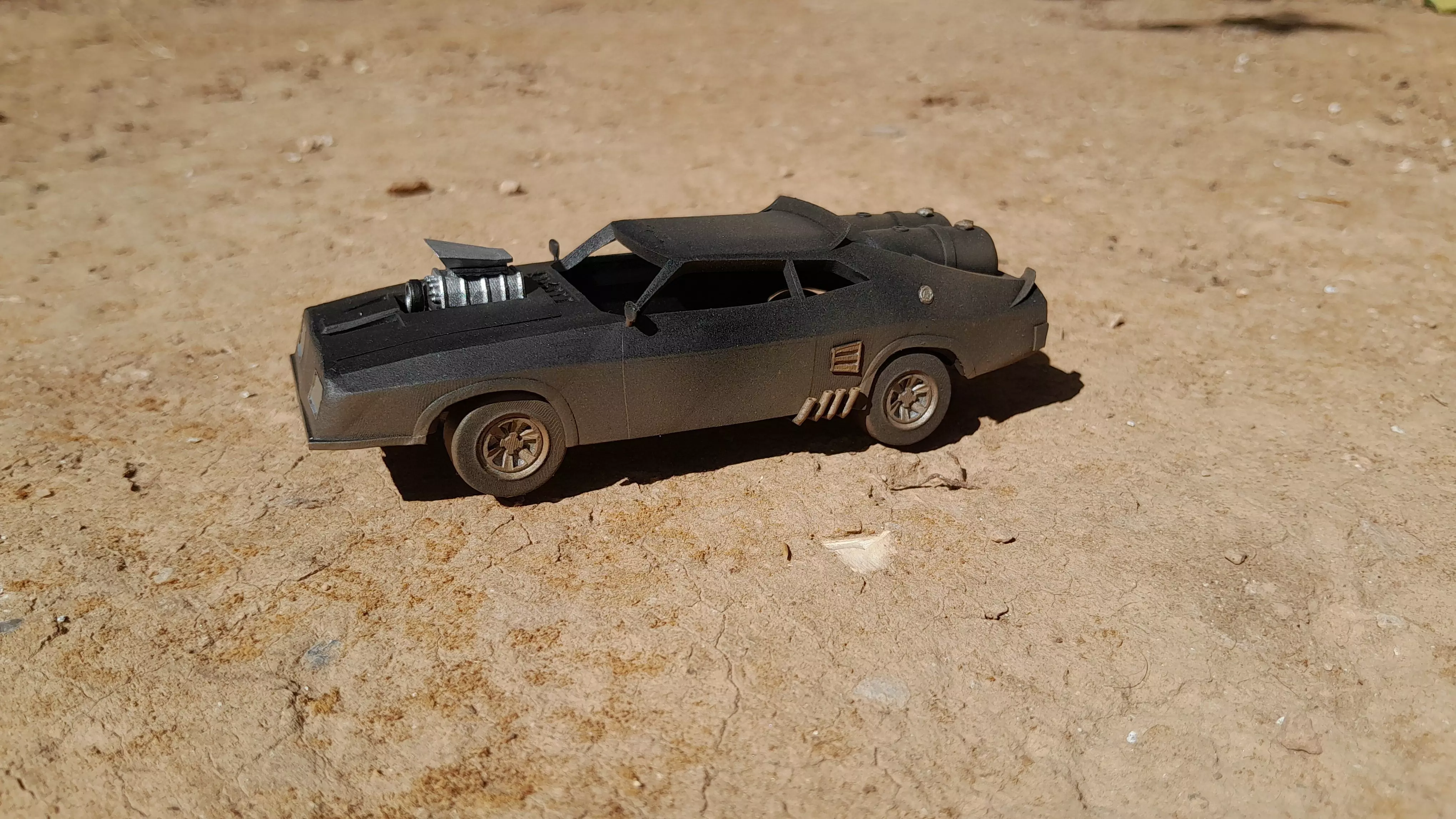 Mad Max V8 pursuit special interceptor 3D print model_0