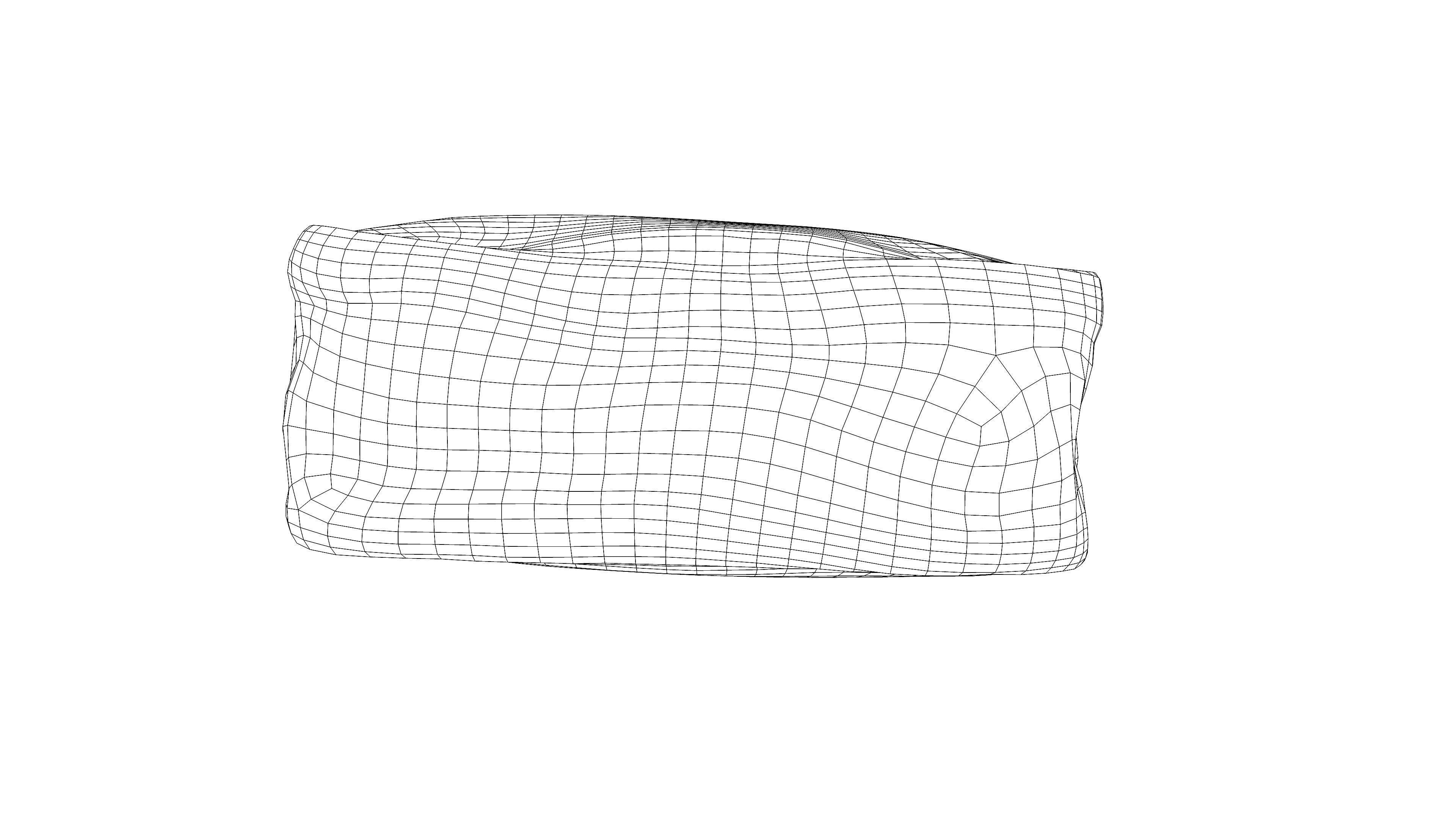 Scanned red first aid kit Low-poly 3D model_14