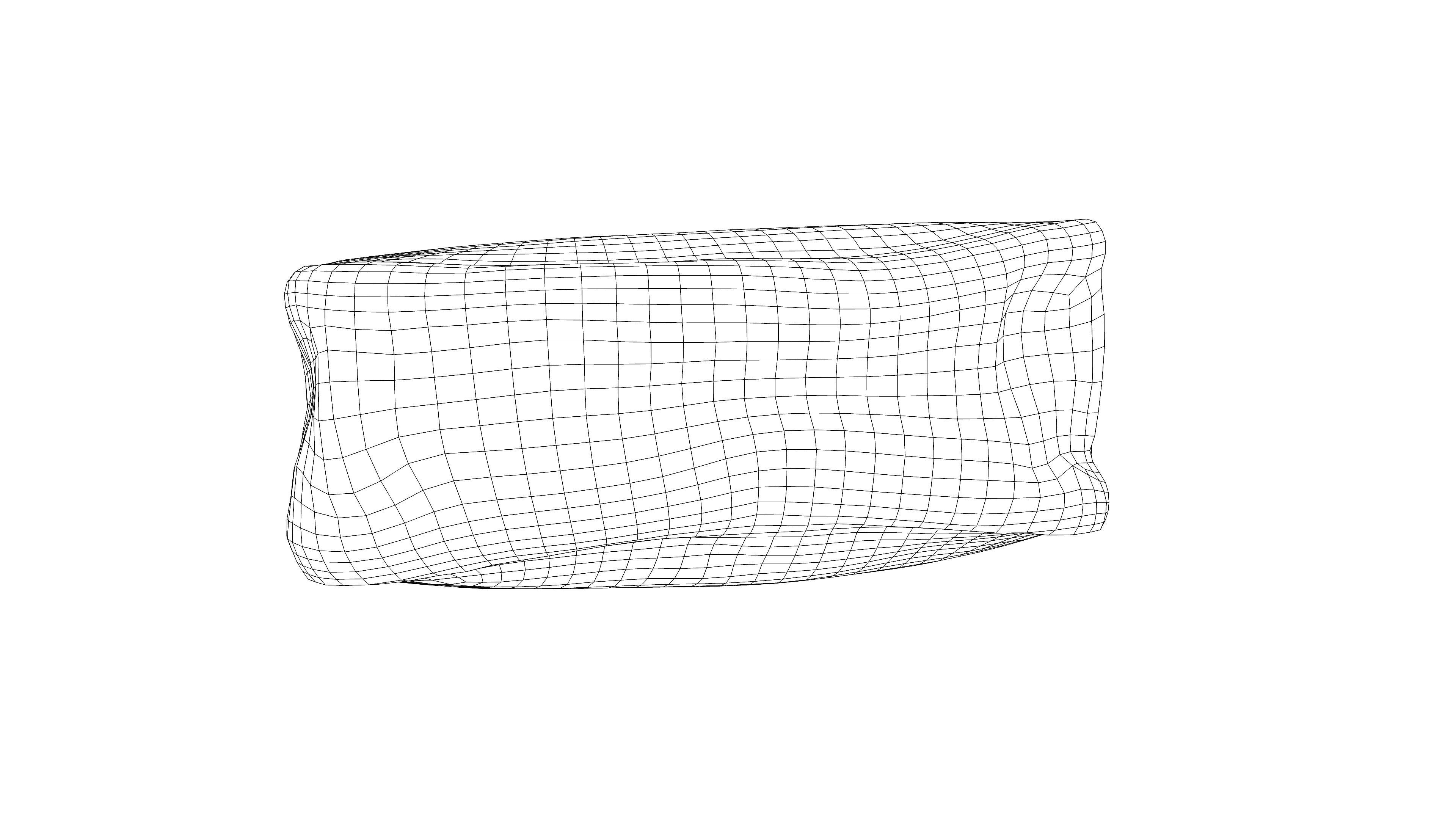 Scanned red first aid kit Low-poly 3D model_15