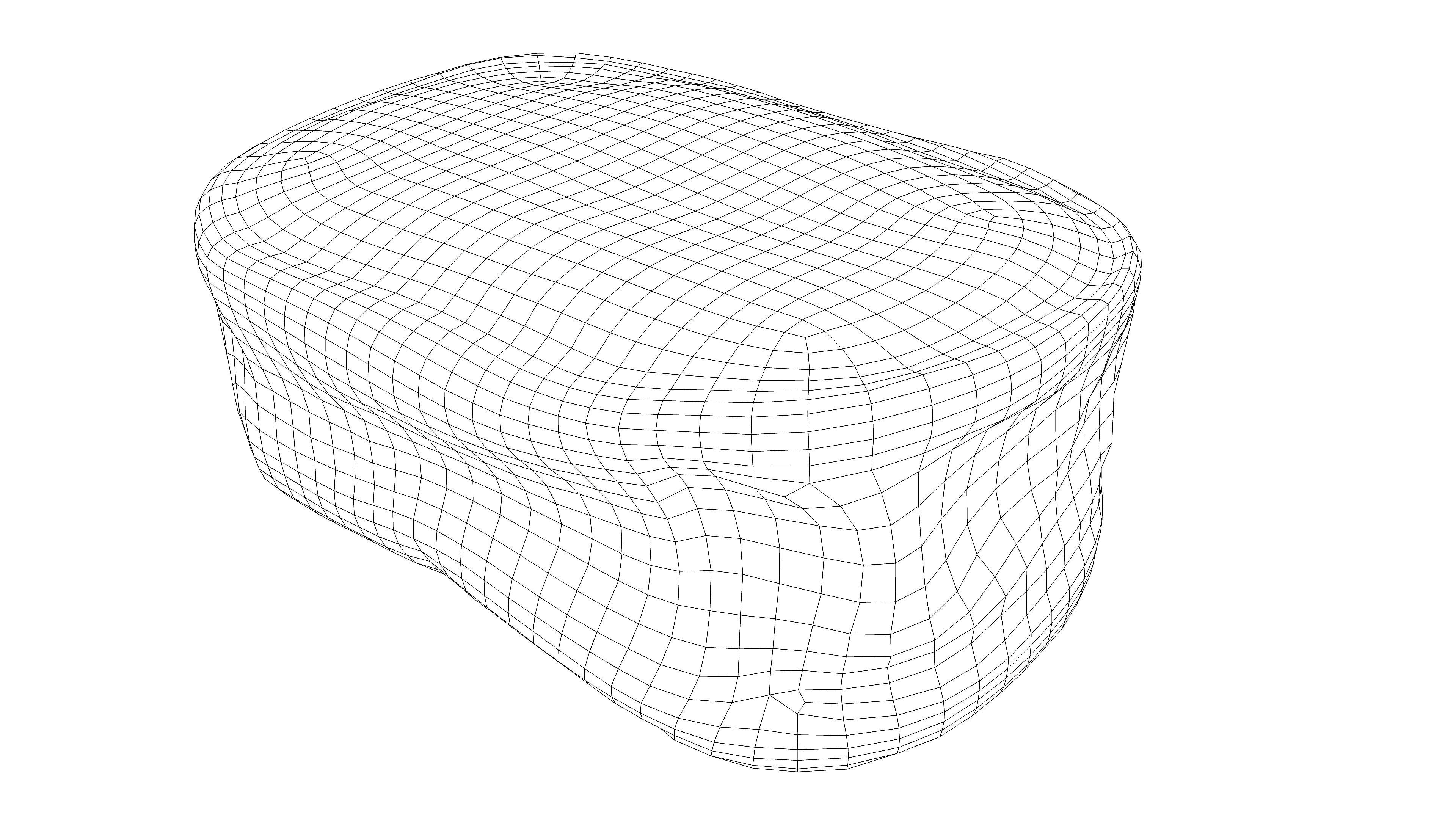 Scanned red first aid kit Low-poly 3D model_2