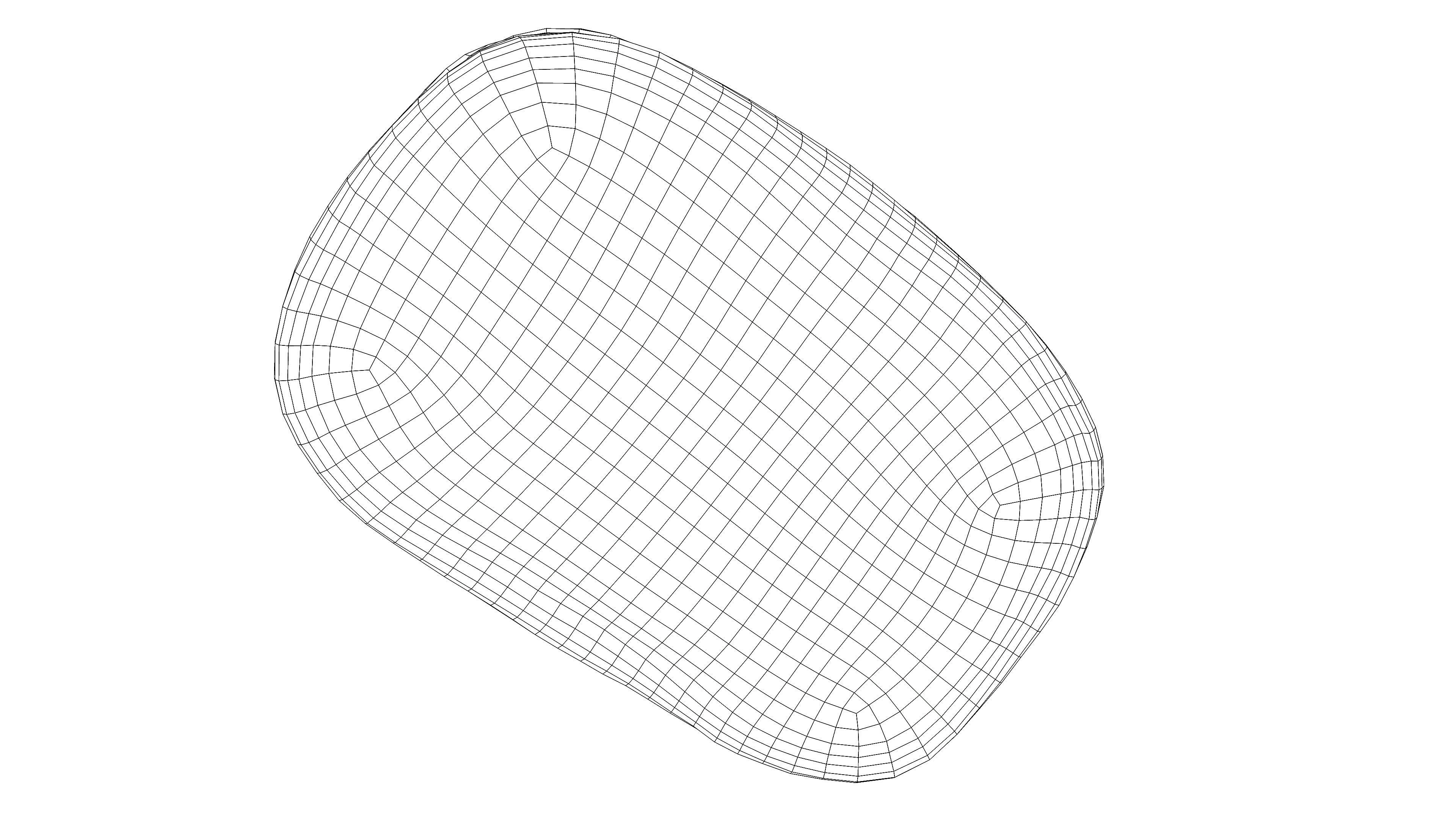 Scanned red first aid kit Low-poly 3D model_13