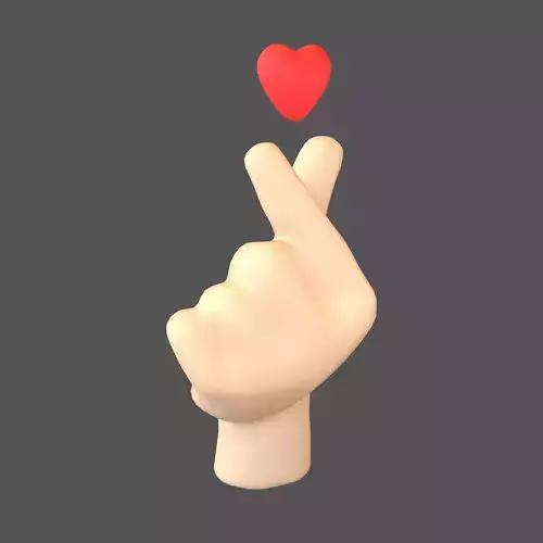 Hands Showing Heart Icon V2 002