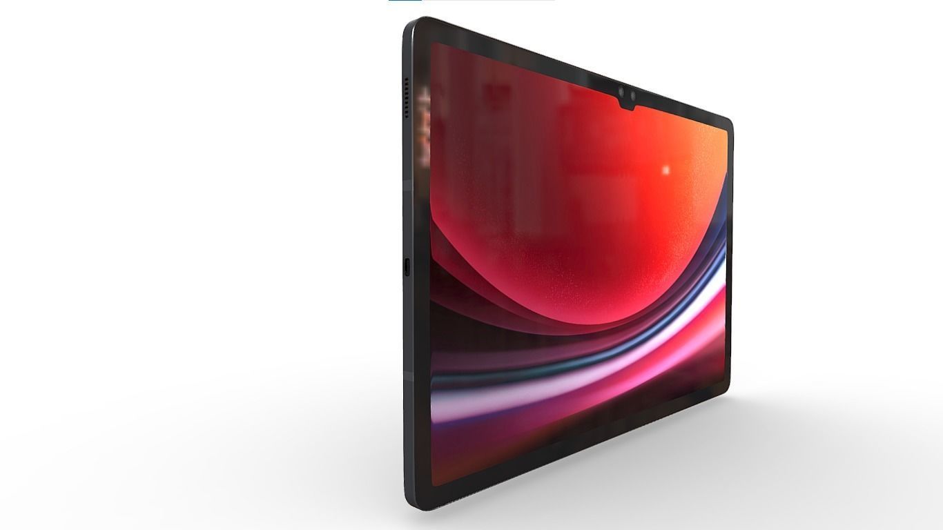 Galaxy Tab S9 3D model_4