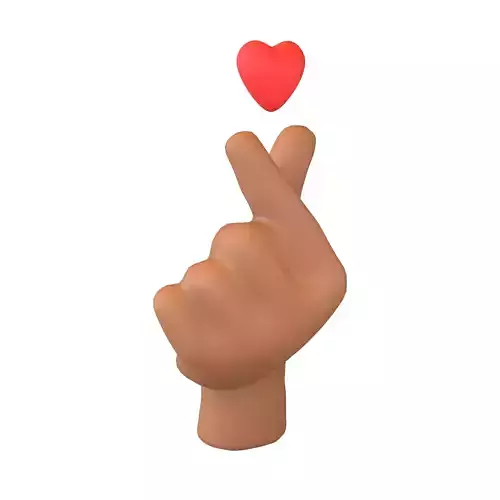 Hands Showing Heart Icon V2 004