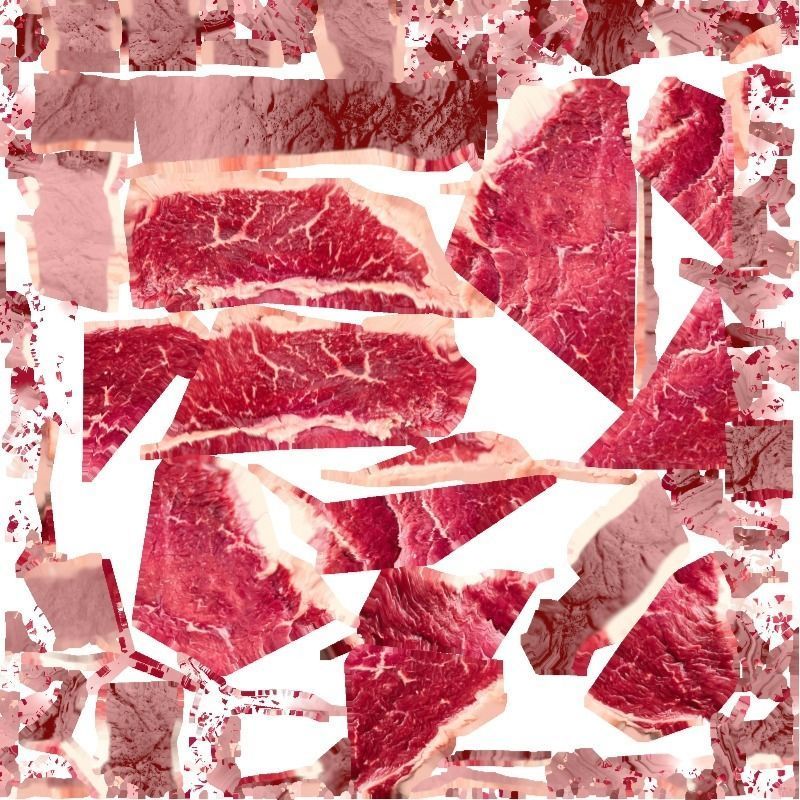 Steak beef juicy realistic Low-poly 3D model_10