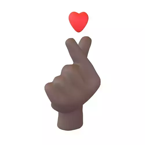 Hands Showing Heart Icon V2 005