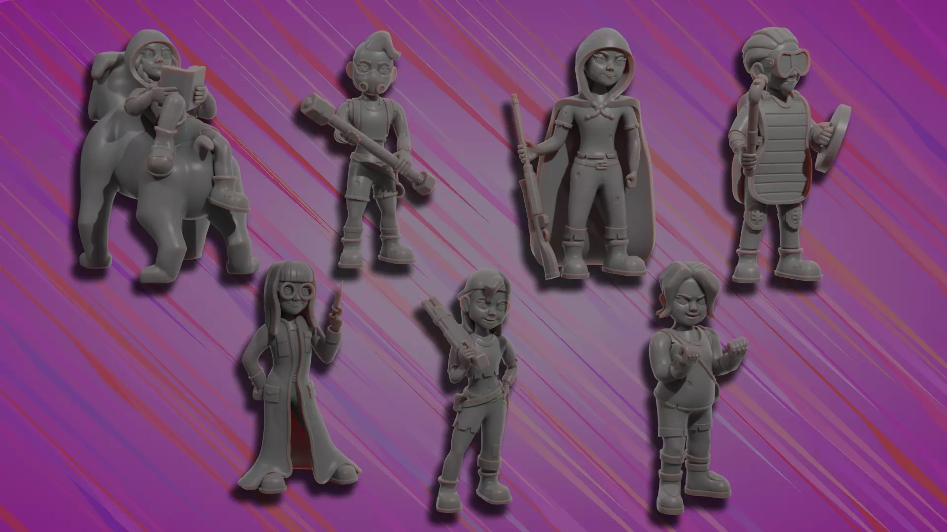 TableTopKidz Apocalypse 3D print model
