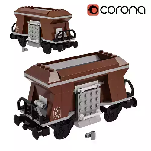 Train Lego Coal Hopper