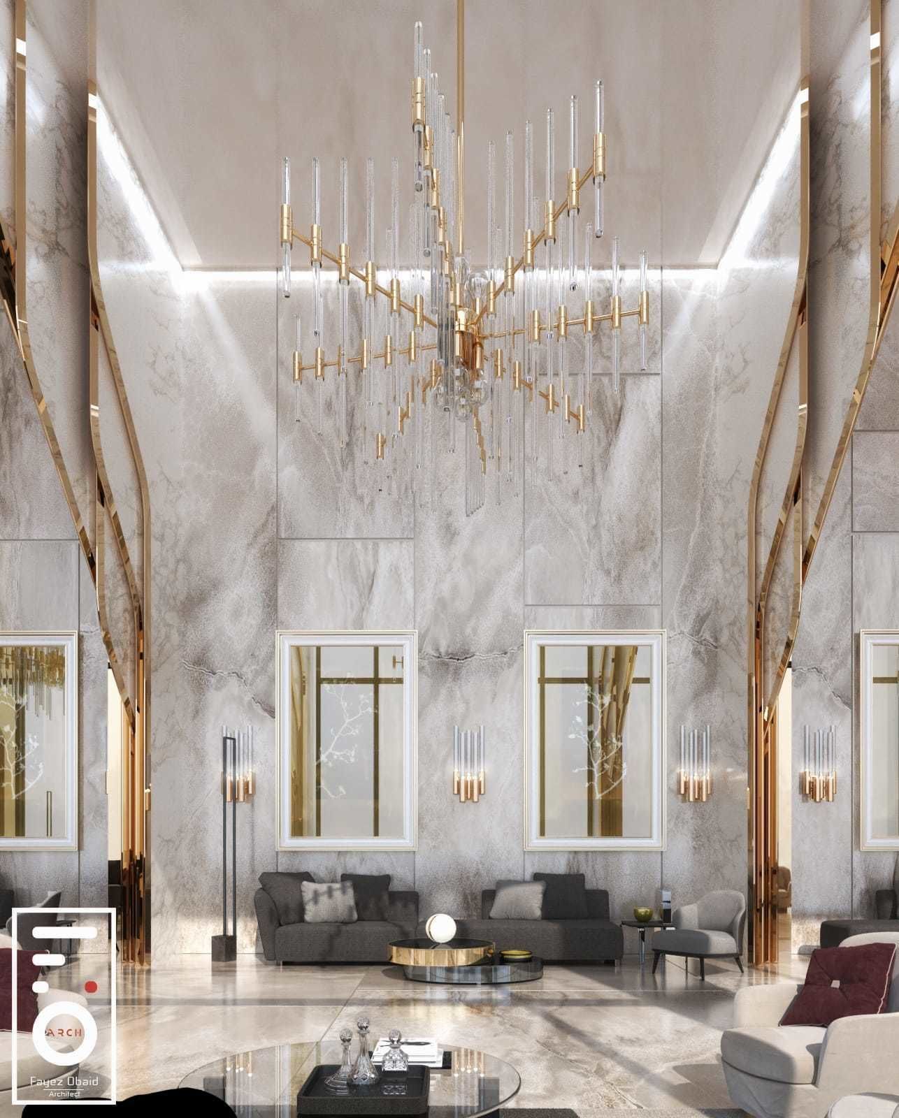 HOTEL LOBBY 3D model_7