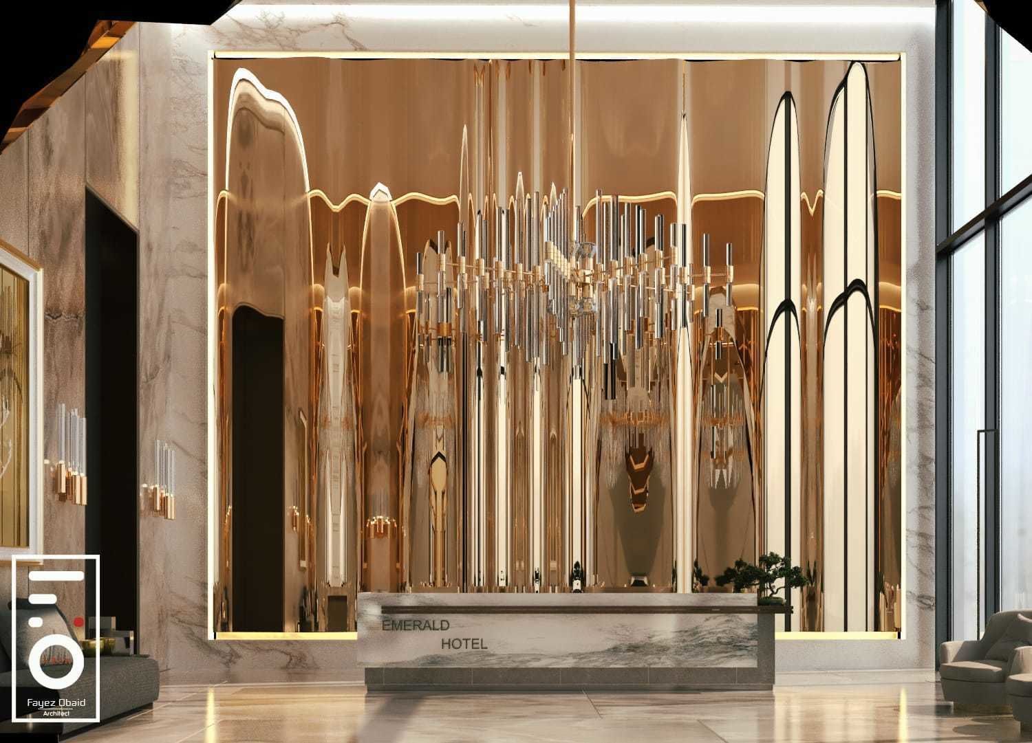 HOTEL LOBBY 3D model_1