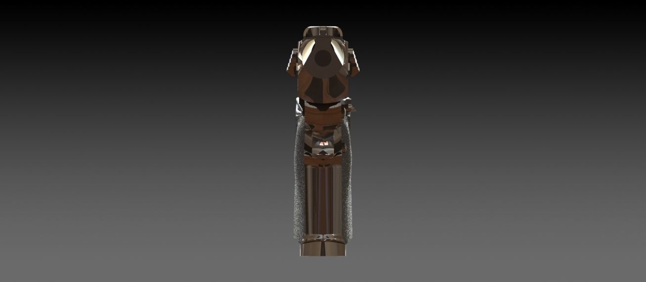 M1911 A1  45 Caliber Automatic Pistol 3D model_5