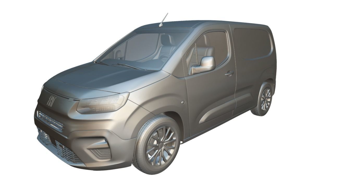 Fiat Doblo Van 2024 3D model_14