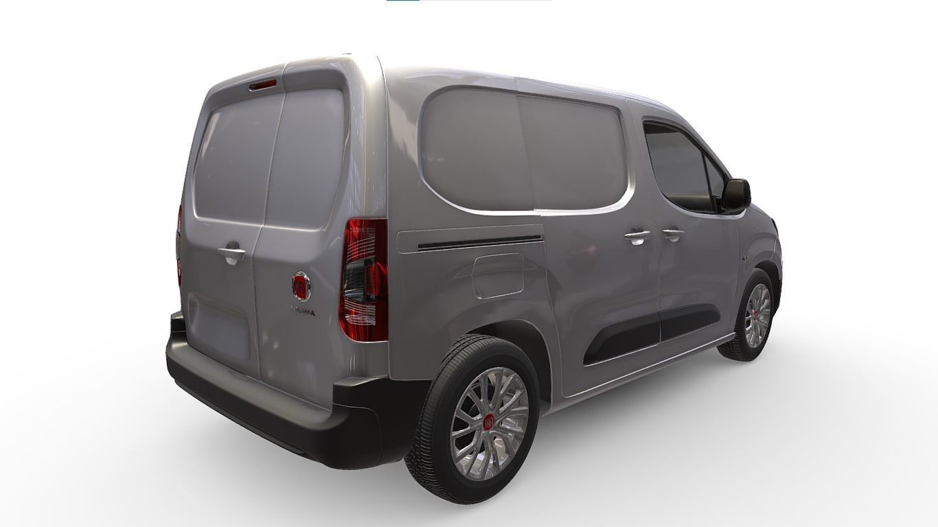 Fiat Doblo Van 2024 3D model_4