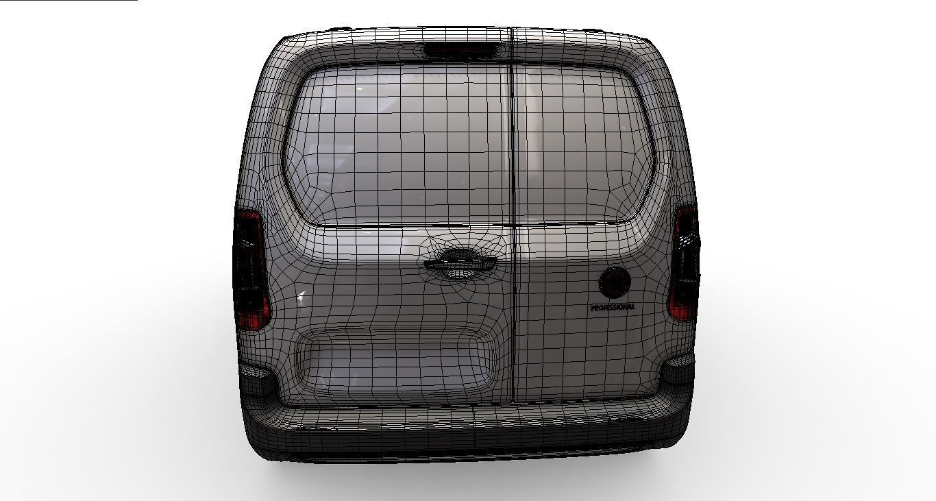 Fiat Doblo Van 2024 3D model_13