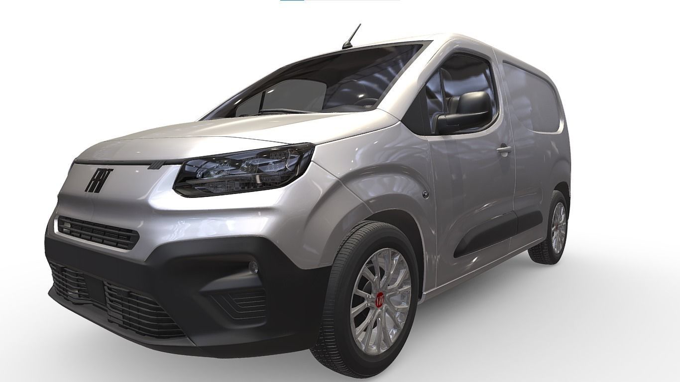 Fiat Doblo Van 2024 3D model_3