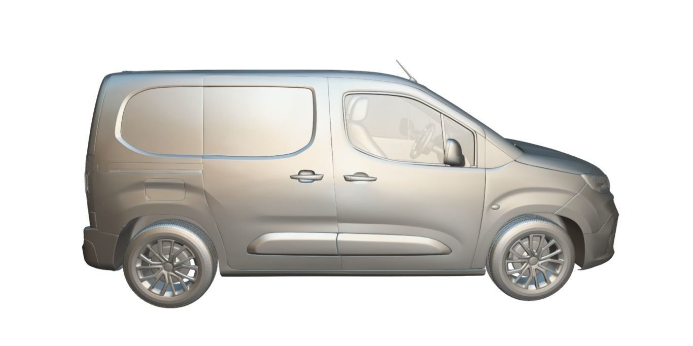 Fiat Doblo Van 2024 3D model_15
