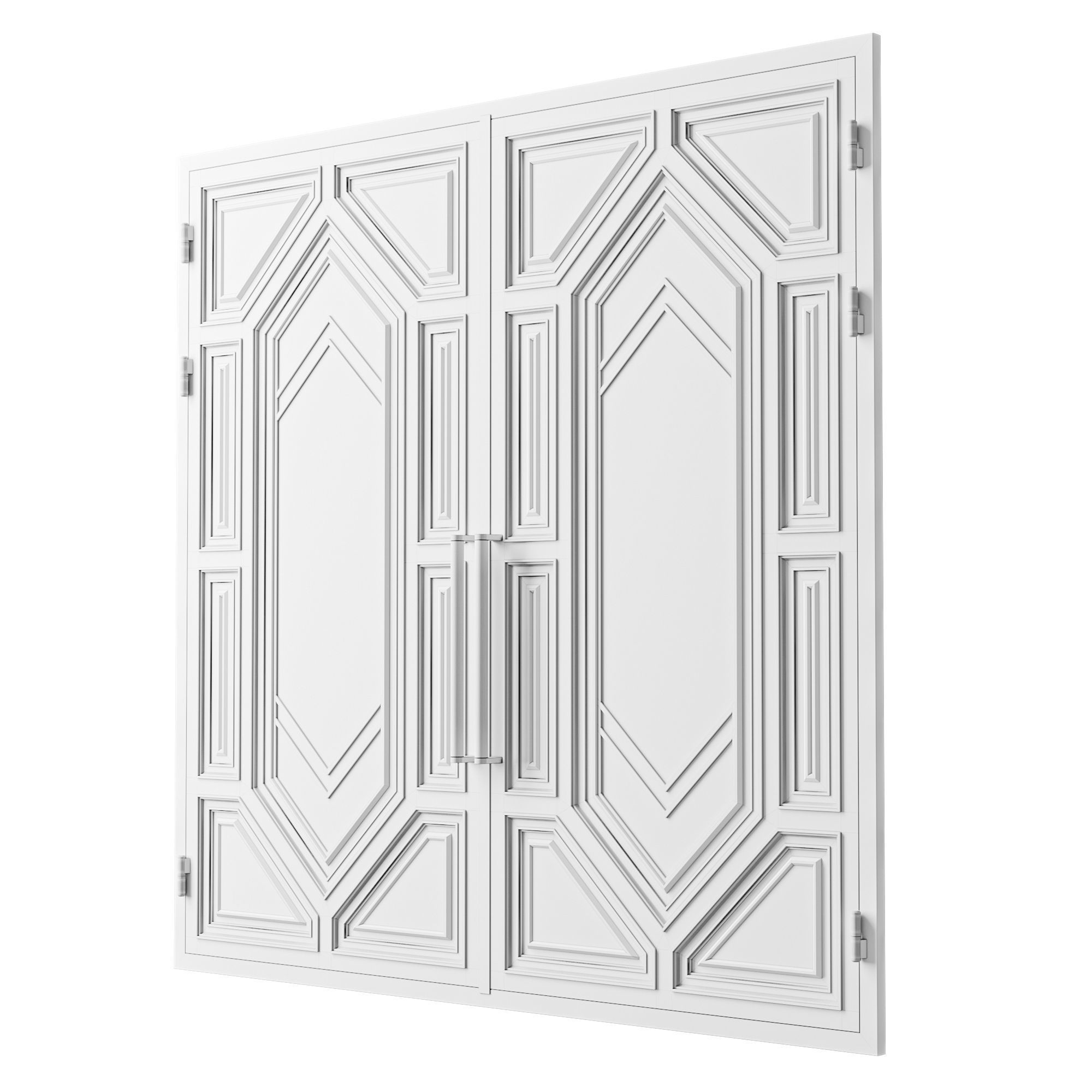 Gate black loft 016 3D model_3