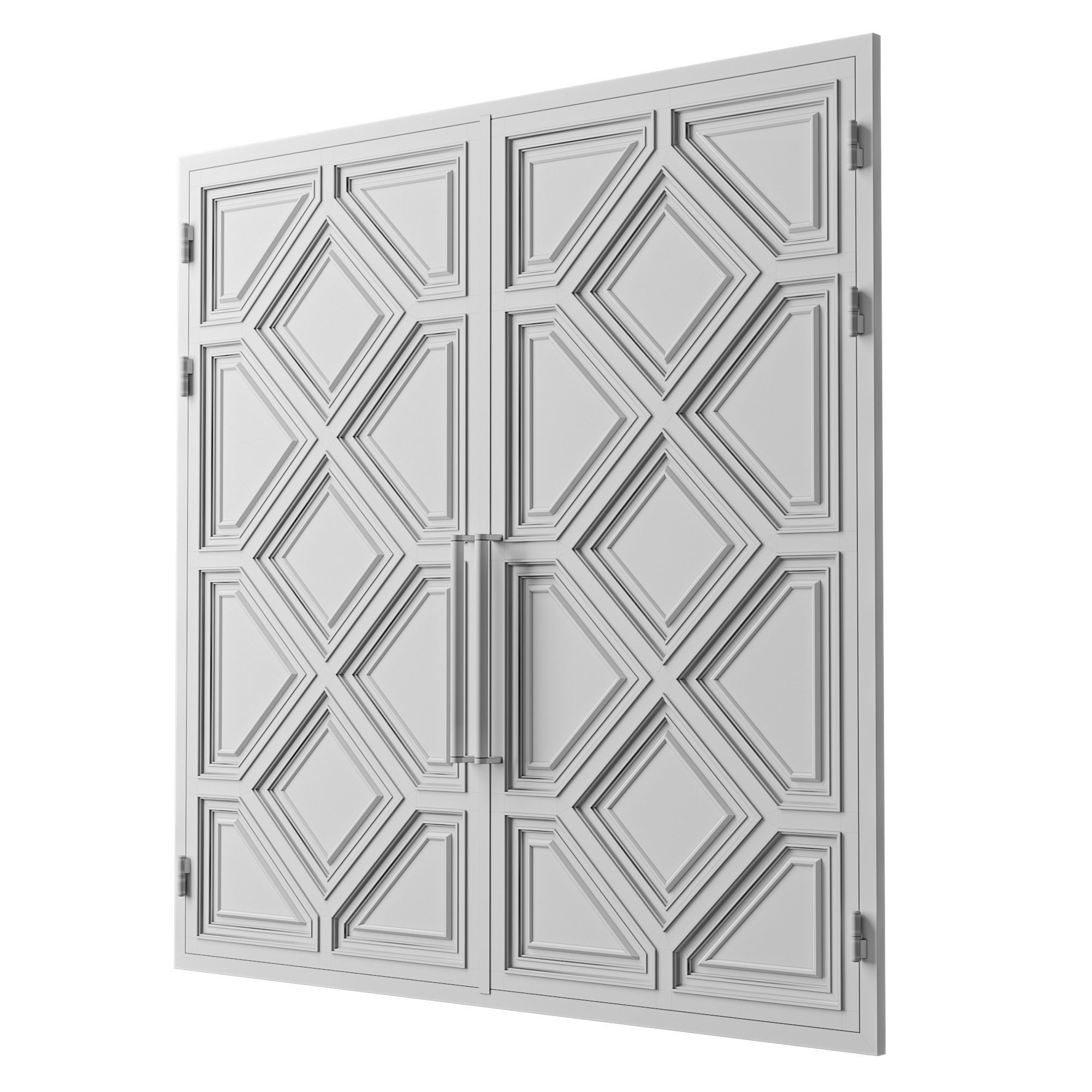 Gate black loft 09 3D model_3