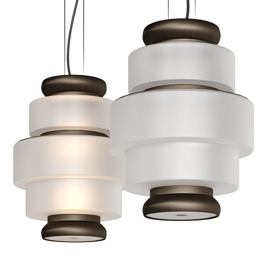 Kepi Pendant Light by Arketipo Low-poly 3D model_5