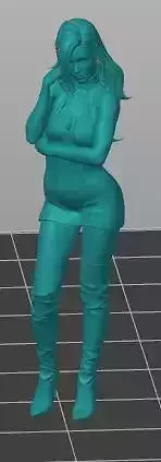 Figure Of A Sexy Woman in Stilettos