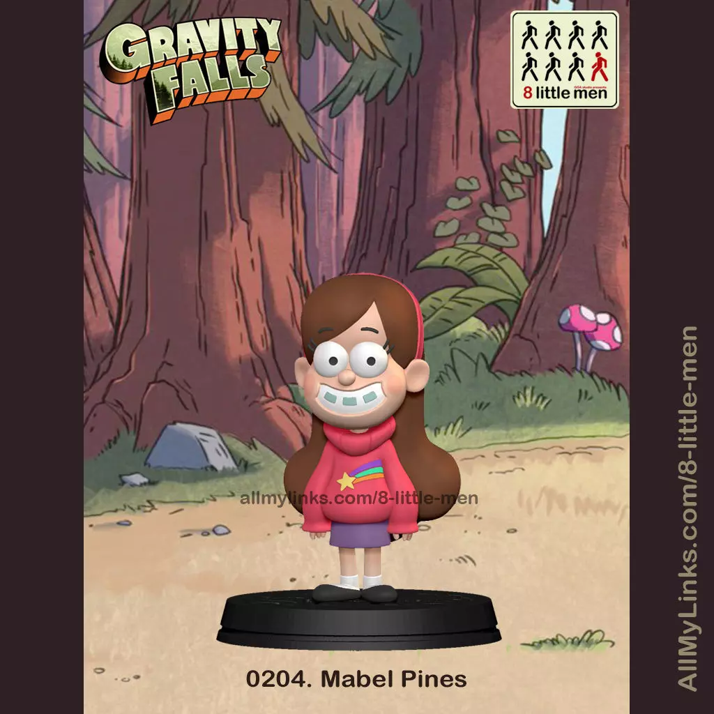 0204 Mabel Pines from Gravity Falls 3D print model