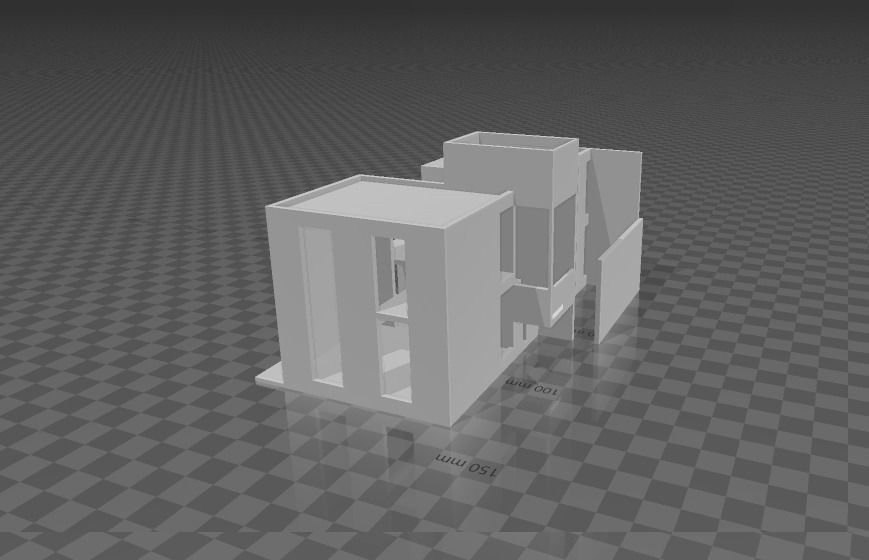 GP House 3D print model_1
