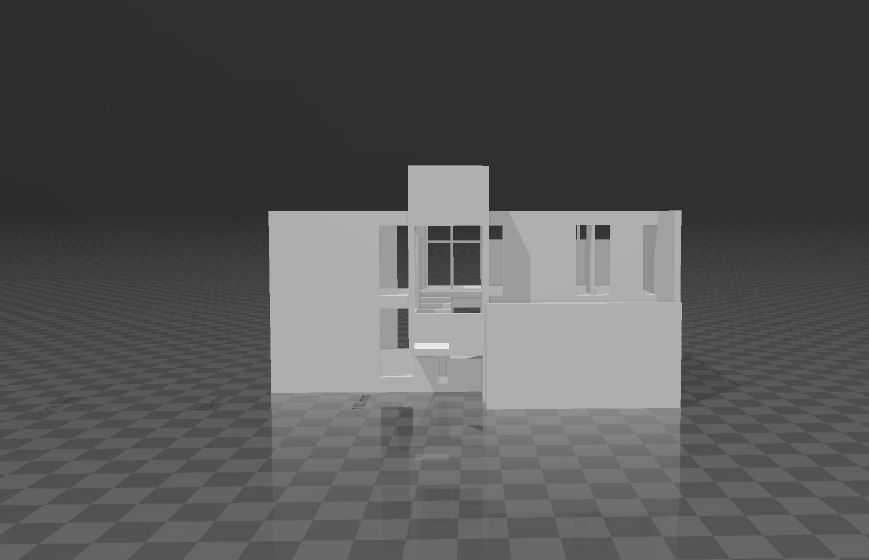 GP House 3D print model_2