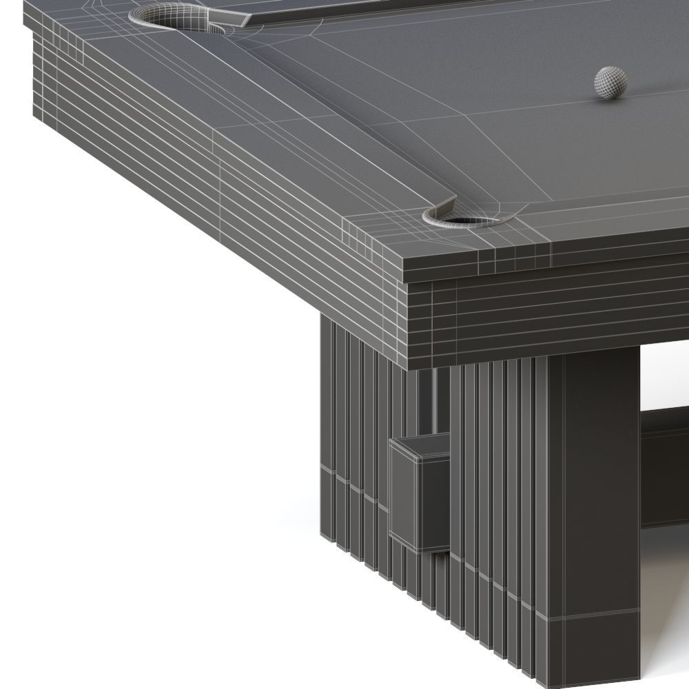 PBR Vancouver Pool Table 3D model_15