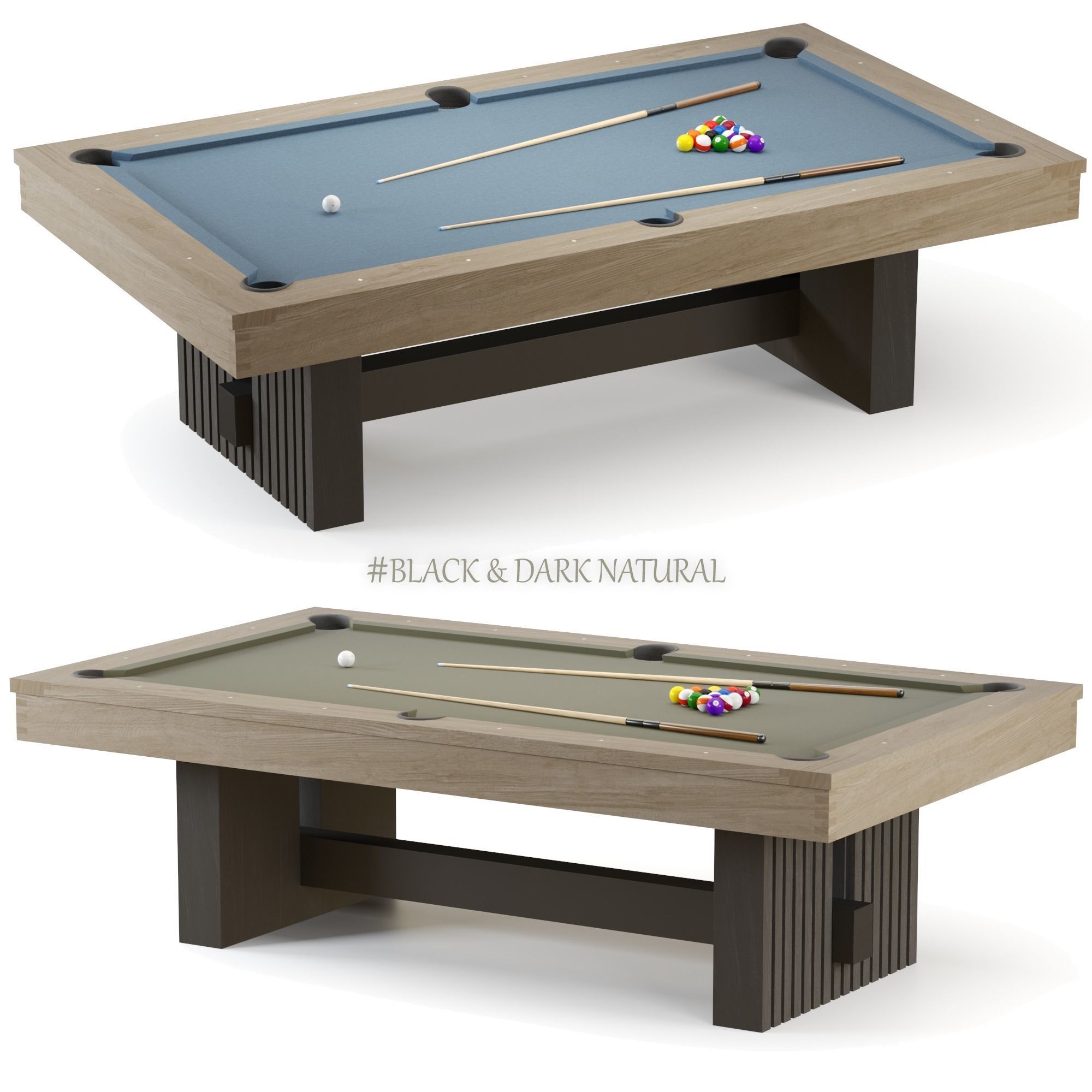 PBR Vancouver Pool Table 3D model_2