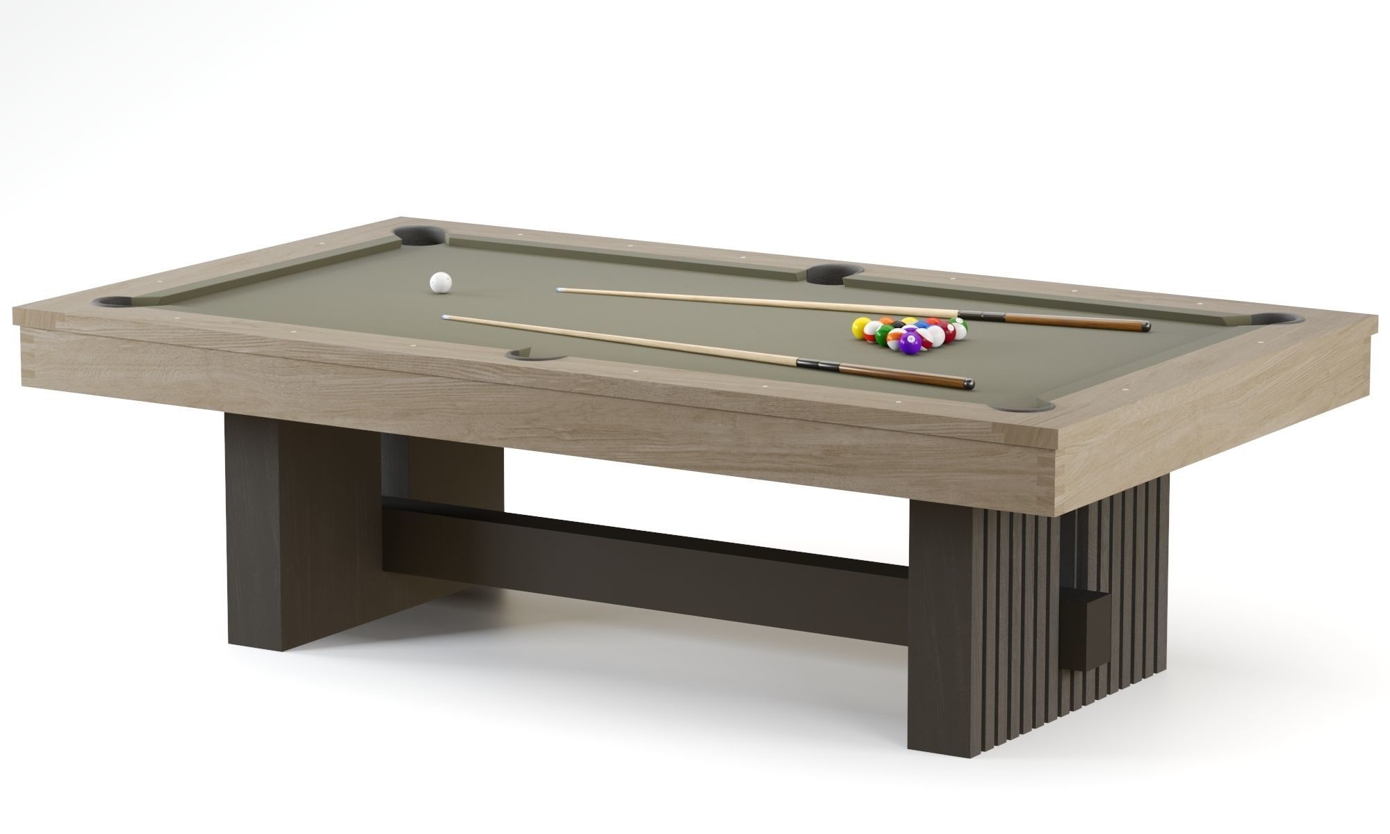 PBR Vancouver Pool Table 3D model_13