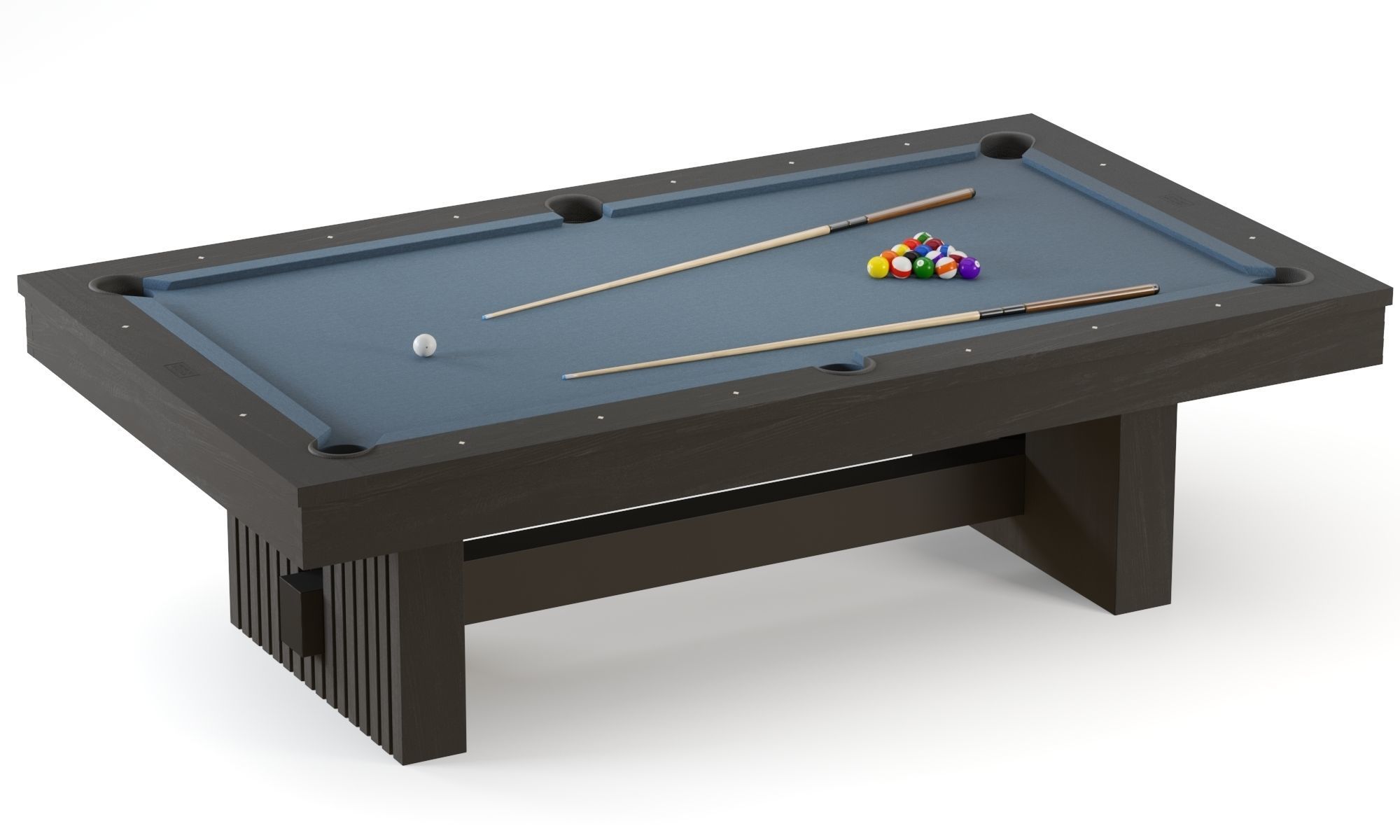 PBR Vancouver Pool Table 3D model_12