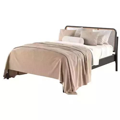 John Lewis Rattan Bed Frame