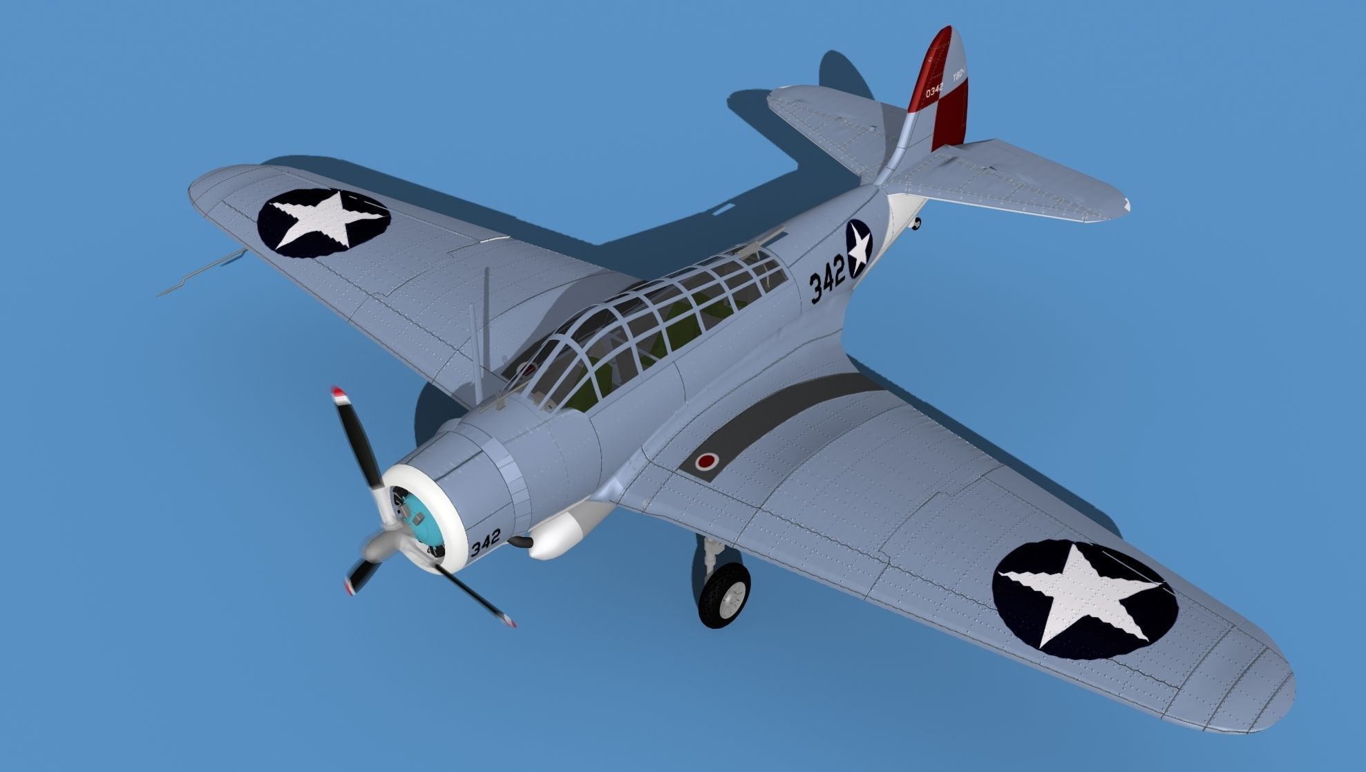 Douglas TBD-1 Devestator V14 3D model_10