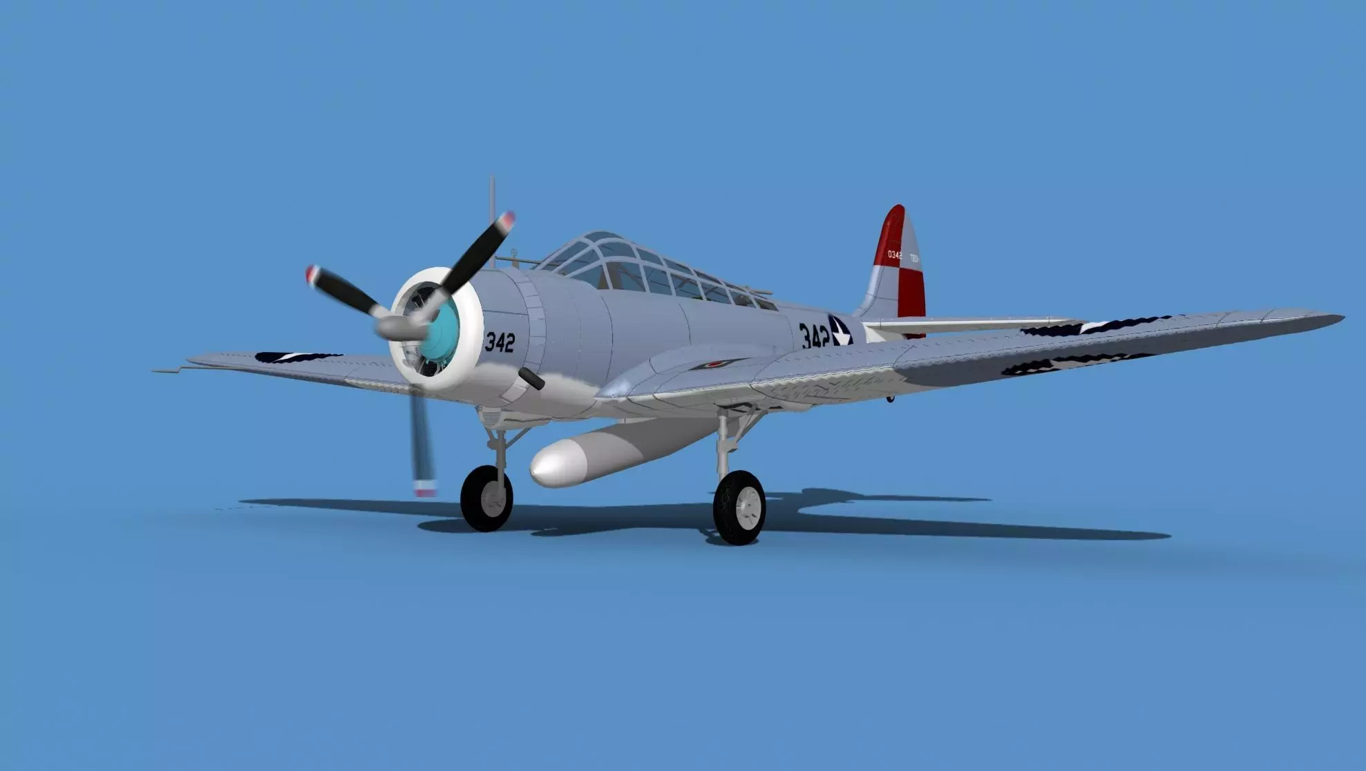 Douglas TBD-1 Devestator V14 3D model_0