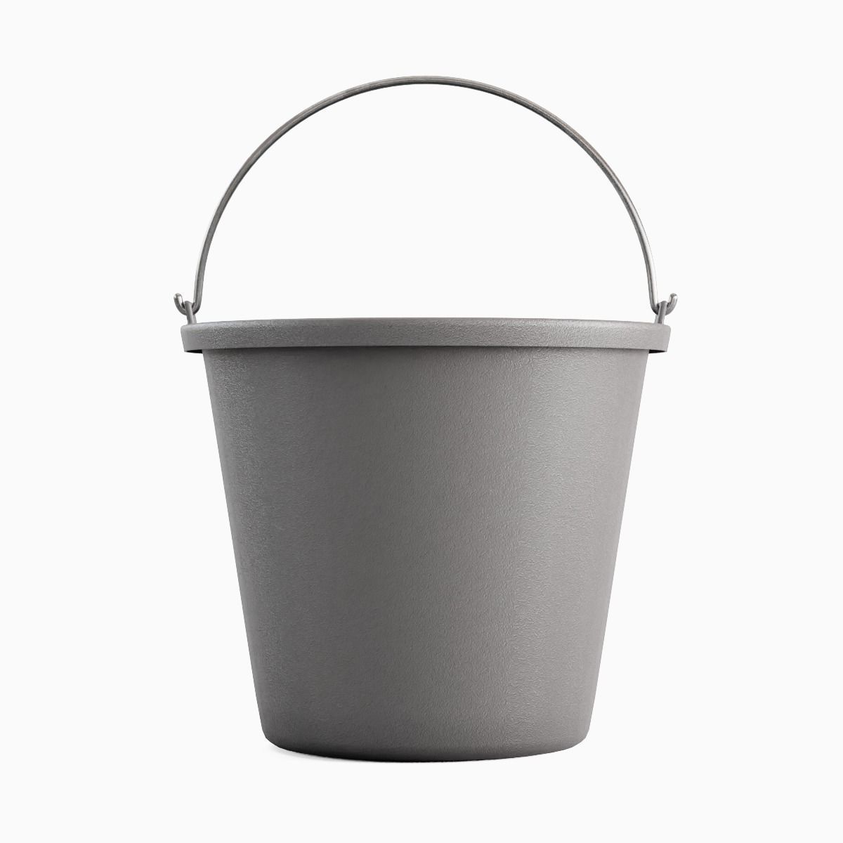 Industrial Plastic Bucket B 03 3D model_1