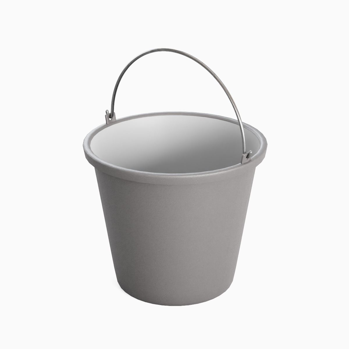 Industrial Plastic Bucket B 03 3D model_5