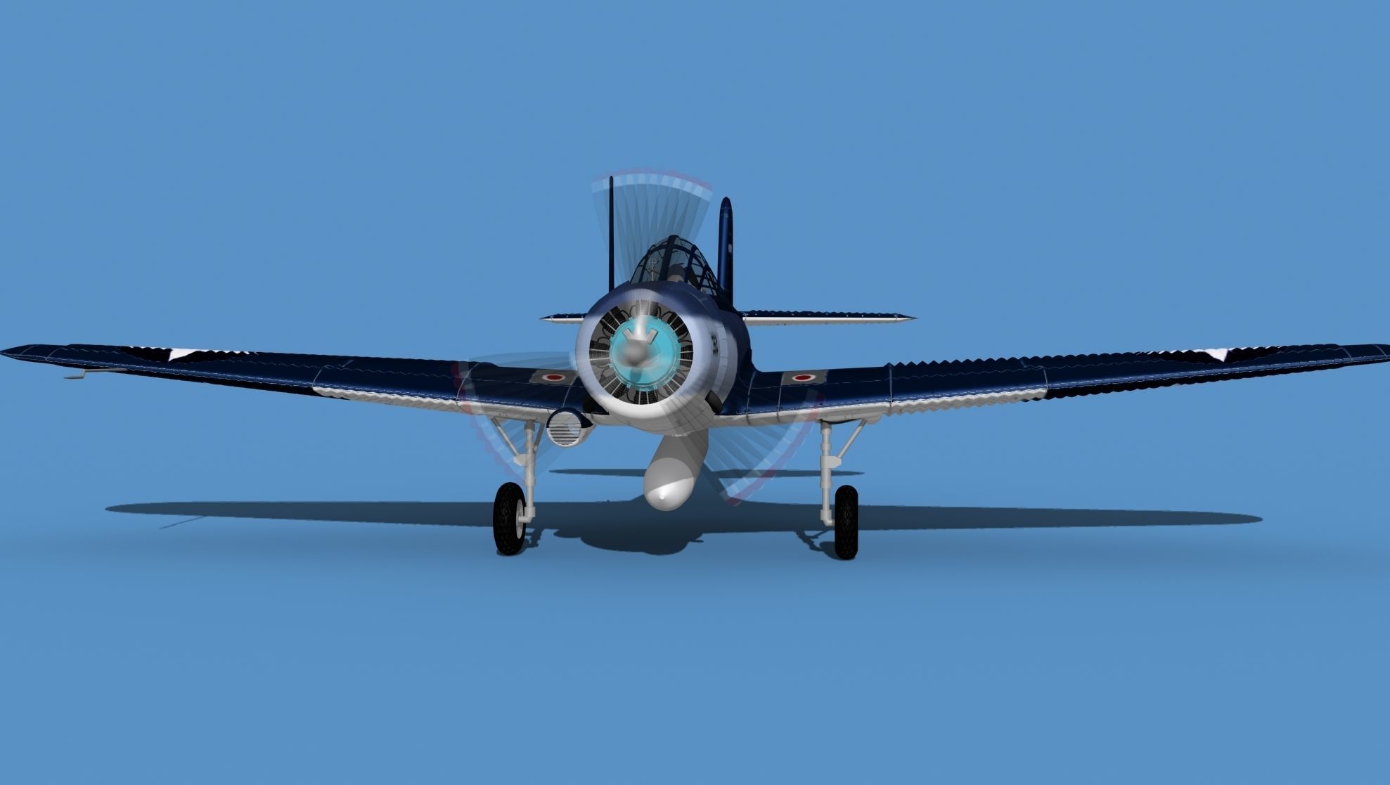 Douglas TBD-1 Devestator V16 3D model_1