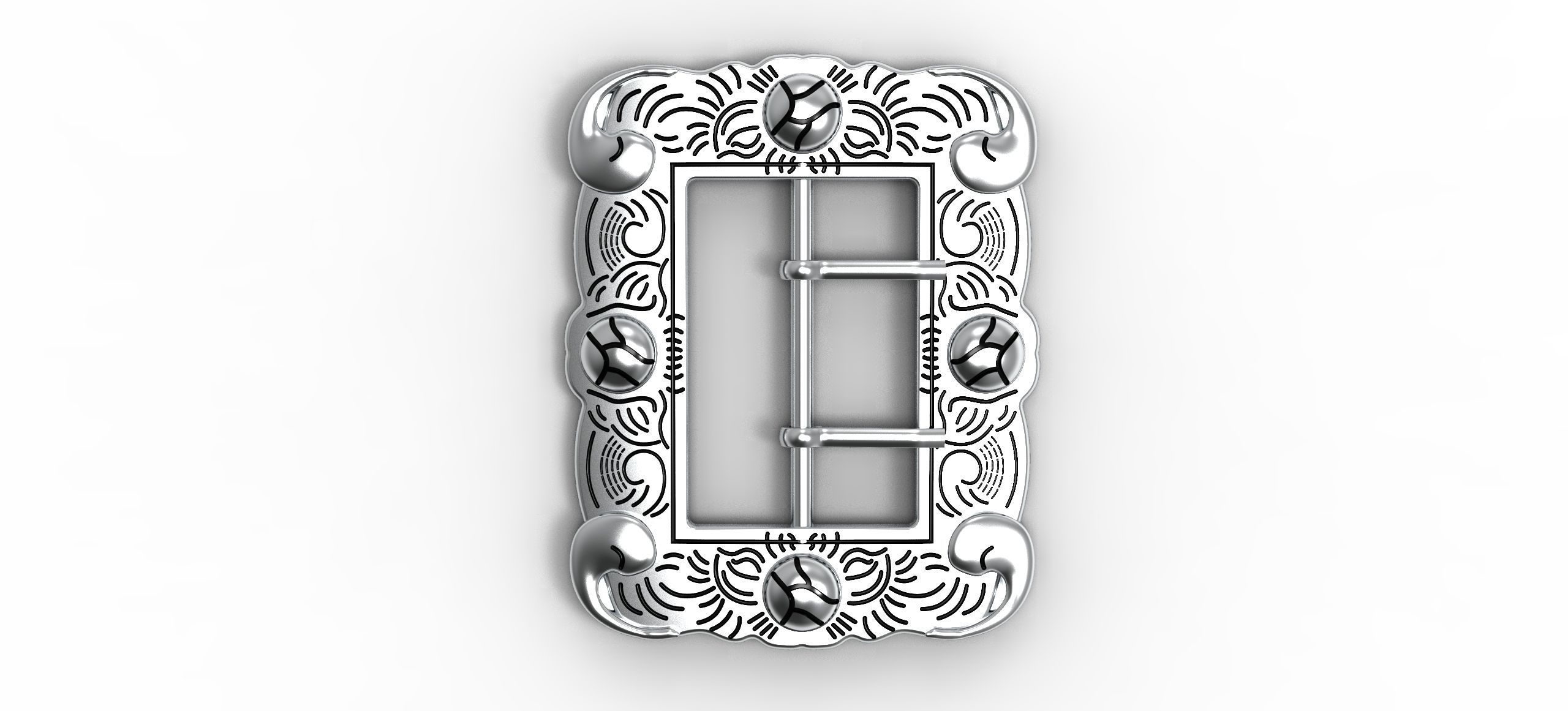 Buckle 3D model_1