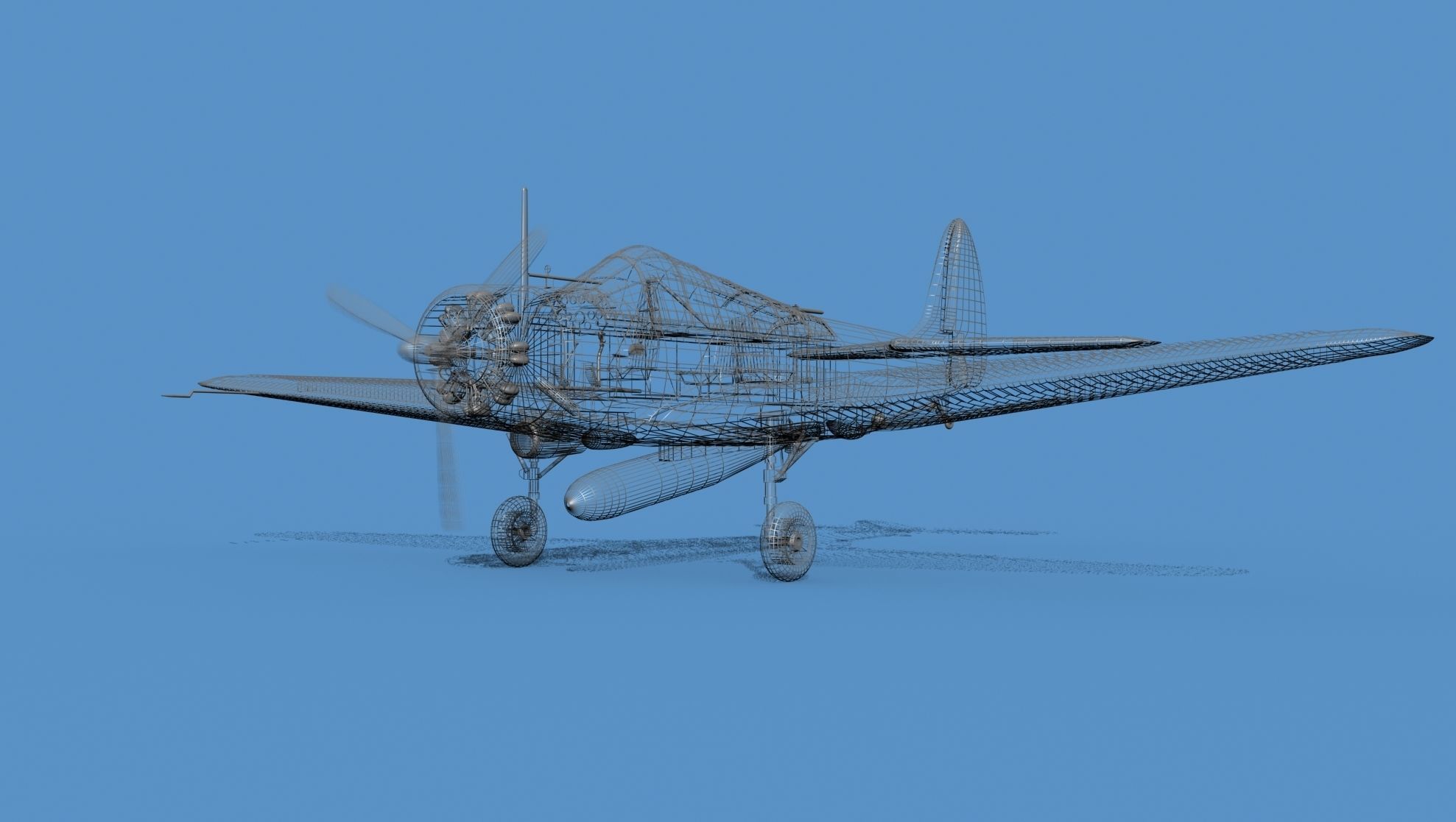 Douglas TBD-1 Devestator V17 3D model_11