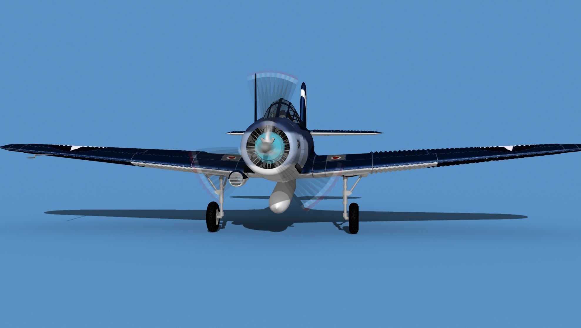 Douglas TBD-1 Devestator V17 3D model_1